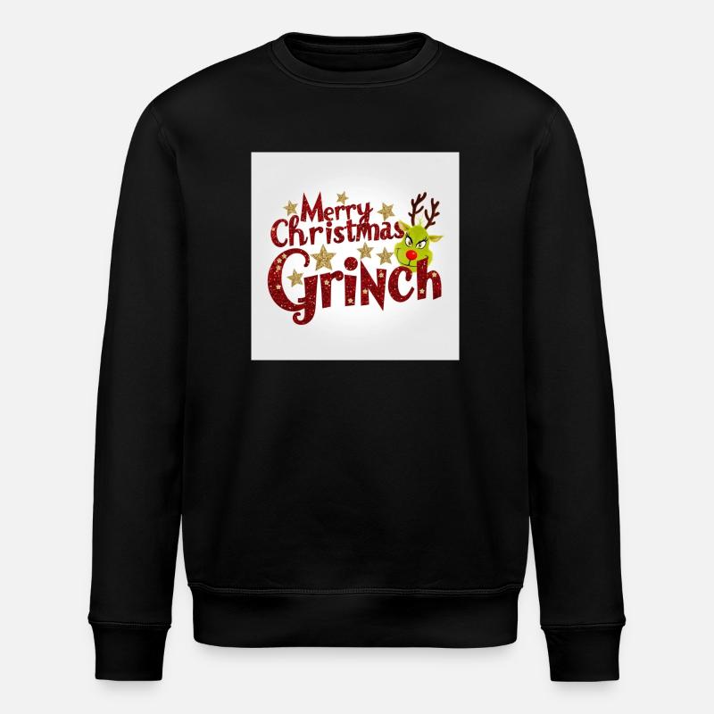 Merry Christmas - Stanley/Stella Unisex Bio-Sweatshirt ROLLER - Schwarz