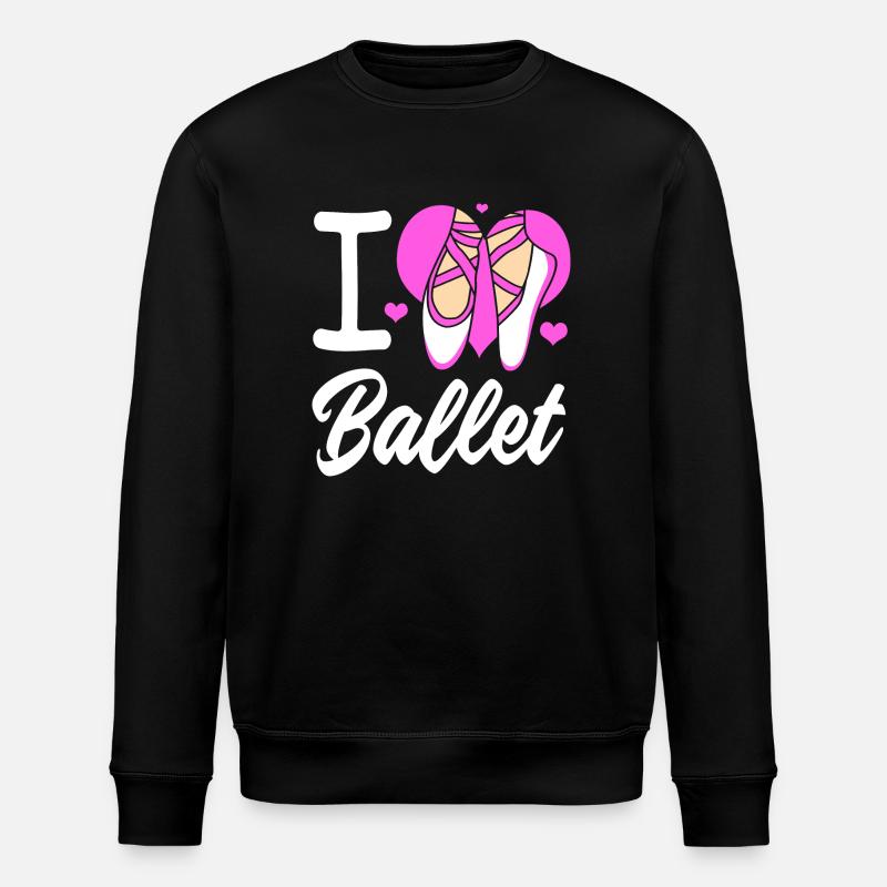 Danseuse de ballet - Sweat bio ROLLER Stanley/Stella Unisexe - noir