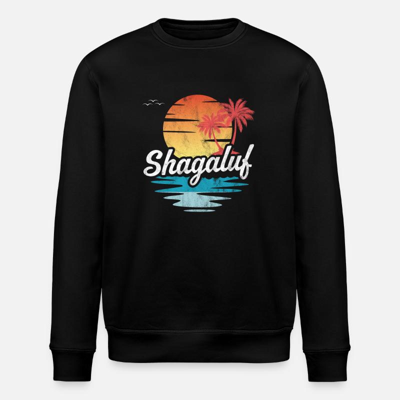 Shagaluf - Stanley/Stella Unisex Bio-Sweatshirt ROLLER - Schwarz