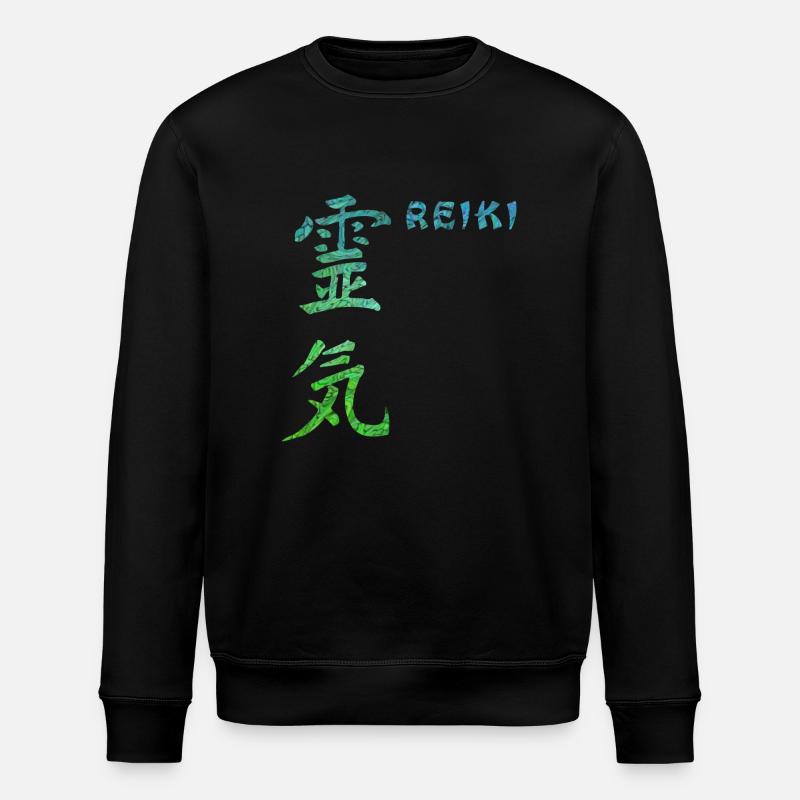 reiki japonais e 5 - Sweat bio ROLLER Stanley/Stella Unisexe - noir