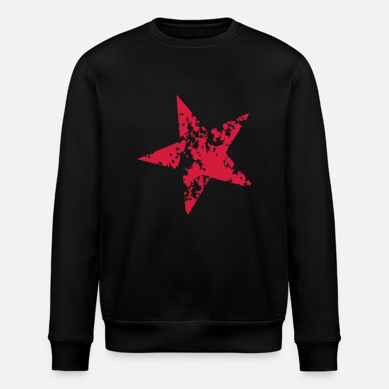 Star Stern - Stanley/Stella Unisex Bio-Sweatshirt ROLLER - Schwarz