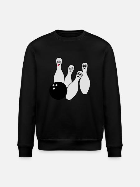 Bowling (super cheap!) - Stanley/Stella ROLLER Unisex Organic Sweatshirt - black