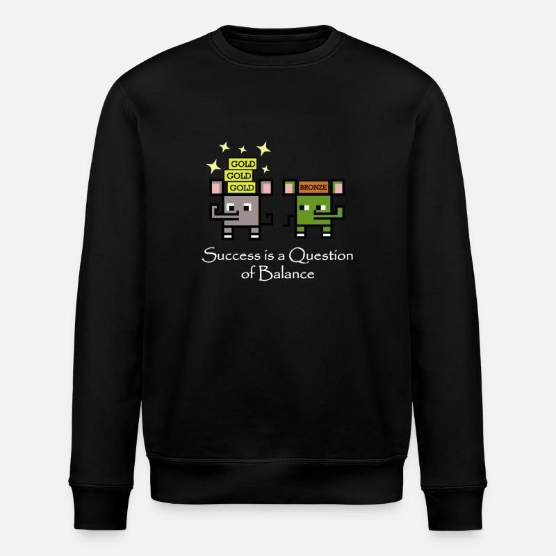 Bilanz des Erfolgs - Stanley/Stella Unisex Bio-Sweatshirt ROLLER - Schwarz