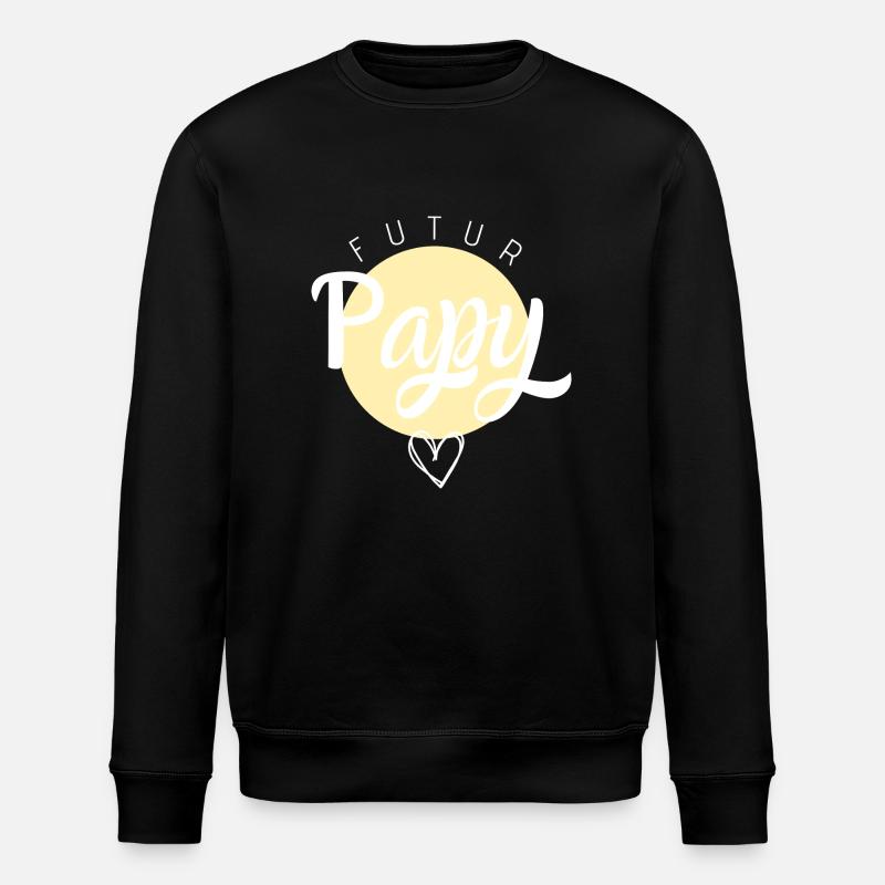 Futur papy - Sweat bio ROLLER Stanley/Stella Unisexe - noir