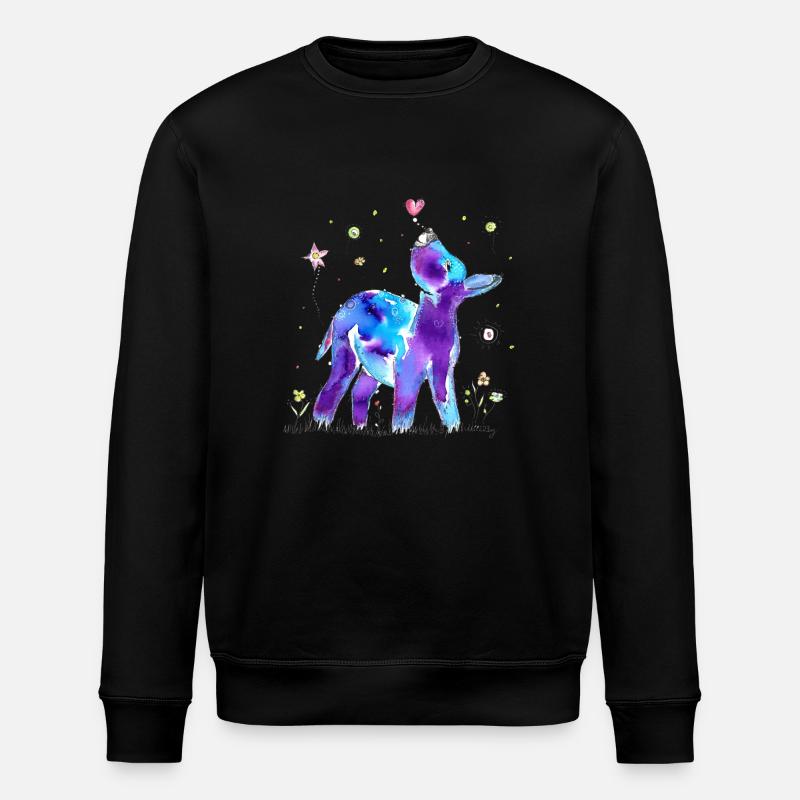 Gute Laune Esel - Stanley/Stella Unisex Bio-Sweatshirt ROLLER - Schwarz