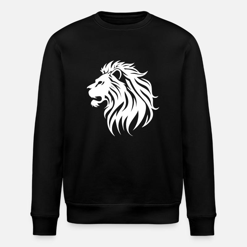 Löwe - Stanley/Stella Unisex Bio-Sweatshirt ROLLER - Schwarz