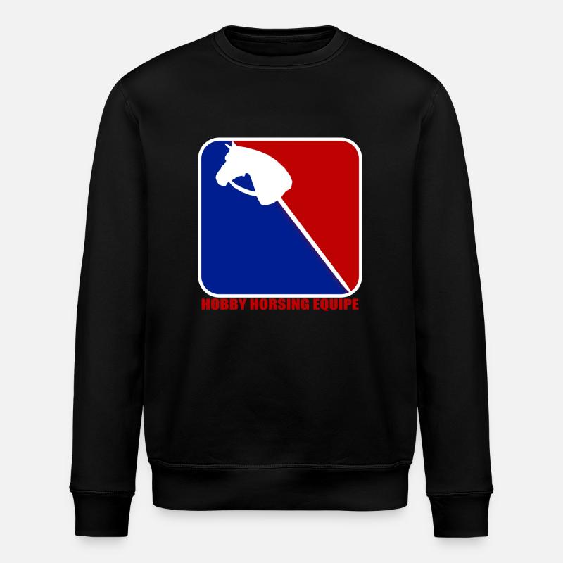 Hobby Horsing Equipe - Stanley/Stella Unisex Bio-Sweatshirt ROLLER - Schwarz