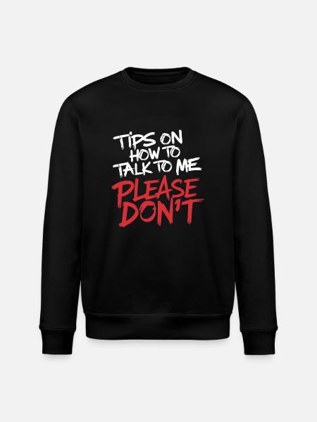 Introverti et sans conversation - Sweat bio ROLLER Stanley/Stella Unisexe - noir