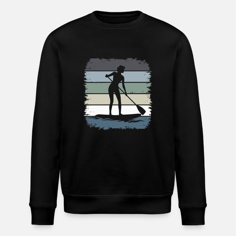 Stand up paddle - Sweat bio ROLLER Stanley/Stella Unisexe - noir