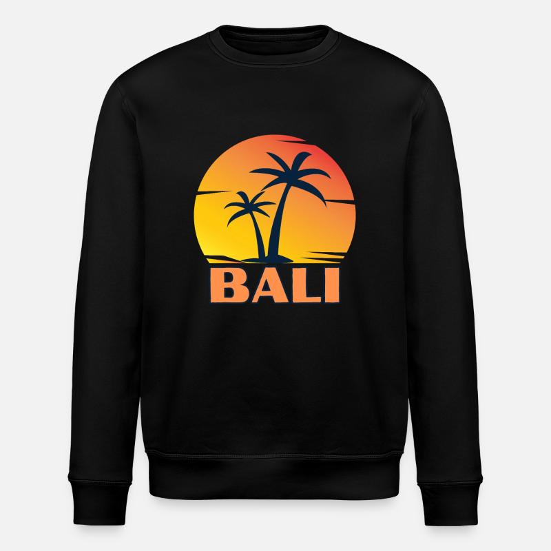 INDONET Bali - Sweat bio ROLLER Stanley/Stella Unisexe - noir
