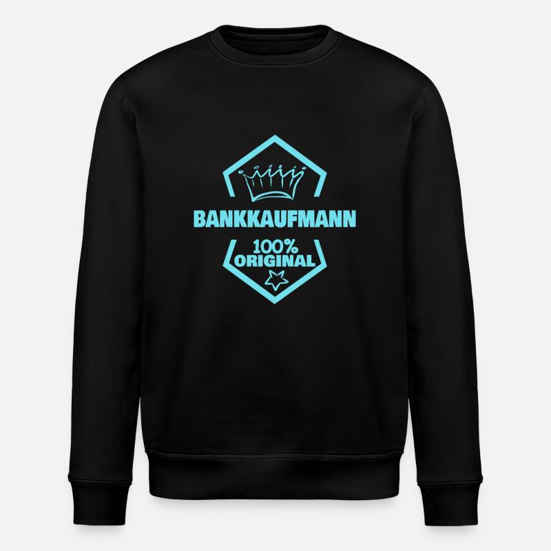 Employé de banque - Sweat bio ROLLER Stanley/Stella Unisexe - noir