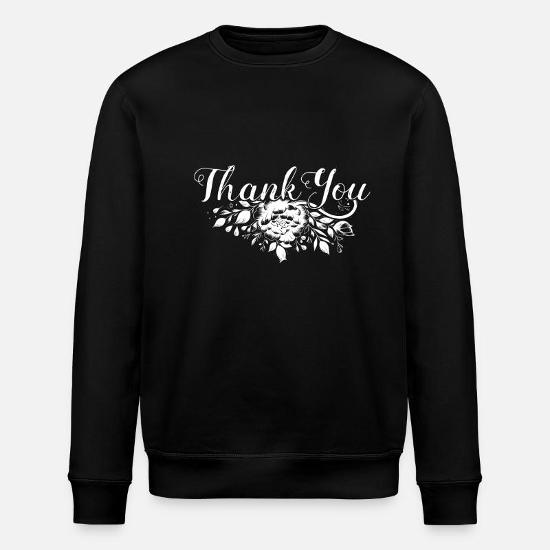 Merci Danke - Sweat bio ROLLER Stanley/Stella Unisexe - noir