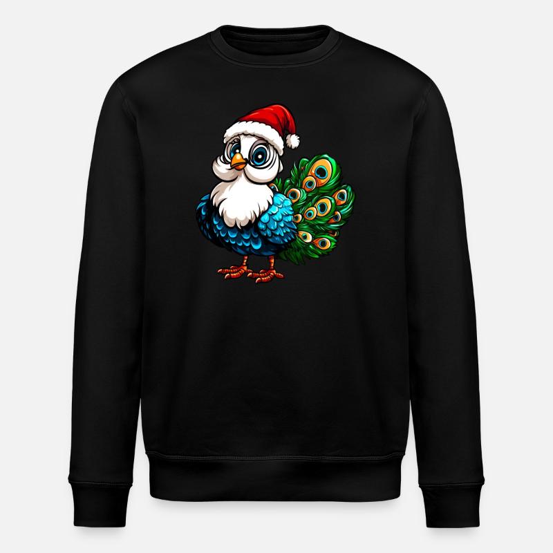 Bouquet Père Noël / Noël - Sweat bio ROLLER Stanley/Stella Unisexe - noir