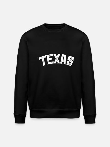 Texas - Stanley/Stella ROLLER Unisex Organic Sweatshirt - black