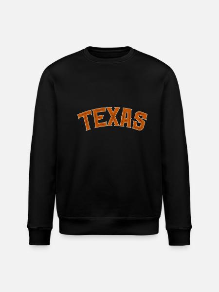 Texas - Stanley/Stella ROLLER Unisex Organic Sweatshirt - black