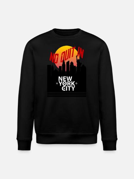 New York City Graphic - Stanley/Stella ROLLER Unisex Organic Sweatshirt - black