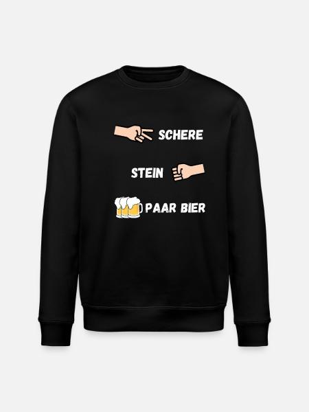  Karneval Party Lustig - Stanley/Stella Unisex Bio-Sweatshirt ROLLER - Schwarz