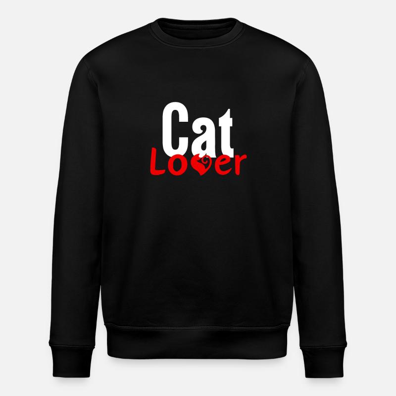 L’amour des chats - Sweat bio ROLLER Stanley/Stella Unisexe - noir