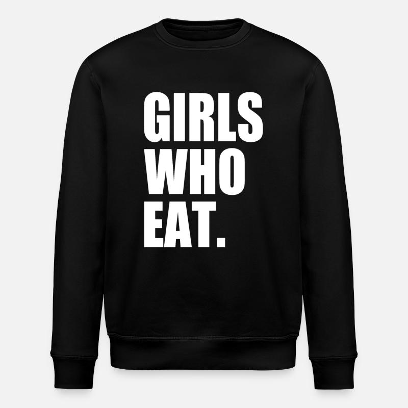 Girls who eat - Sweat bio ROLLER Stanley/Stella Unisexe - noir