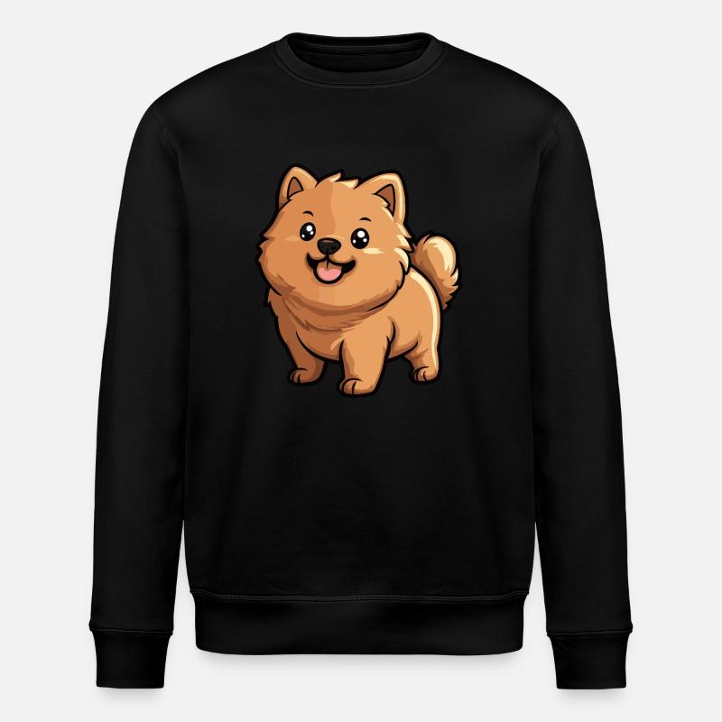 Chow Chow Chien Mignon - Sweat bio ROLLER Stanley/Stella Unisexe - noir
