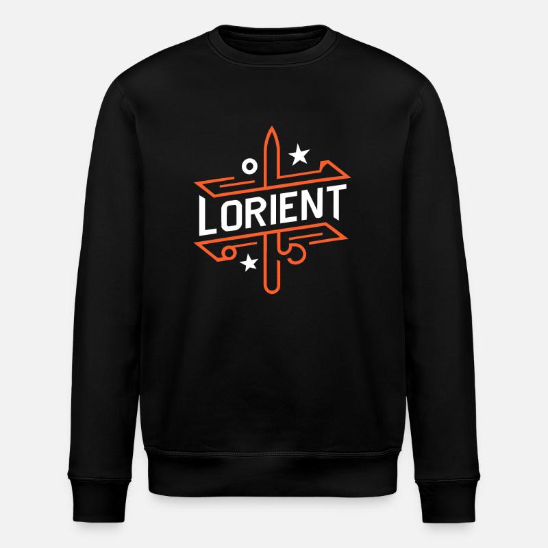 lorient - Sweat bio ROLLER Stanley/Stella Unisexe - noir