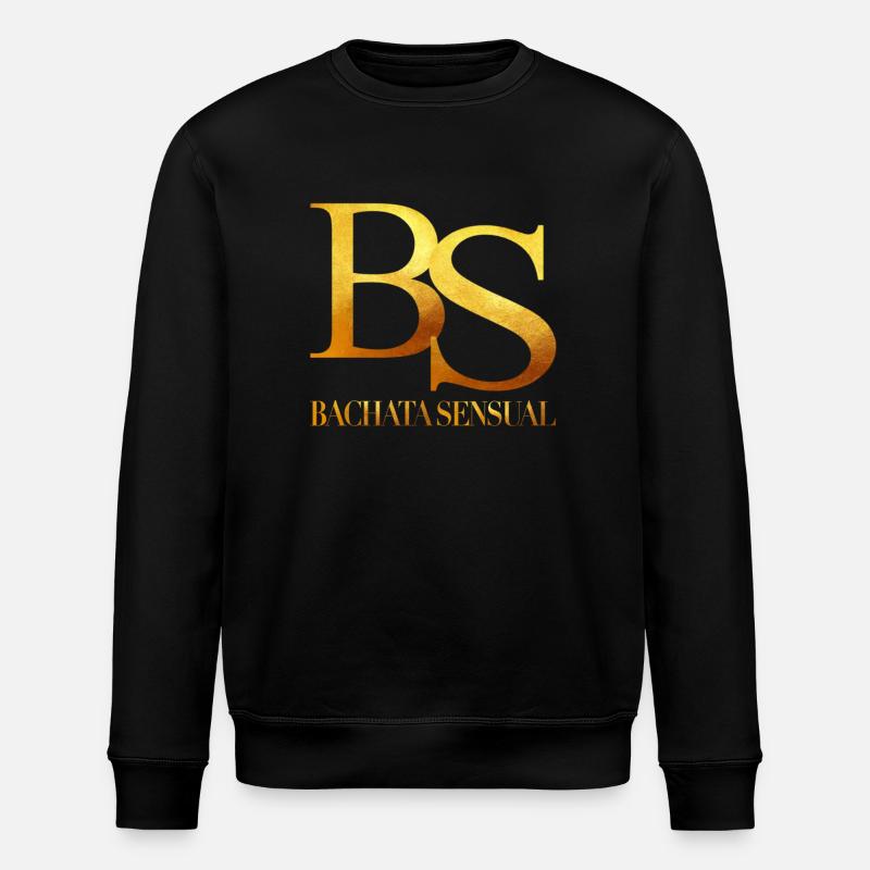 Bachata sensuelle - Bachata danse shirt - Sweat bio ROLLER Stanley/Stella Unisexe - noir