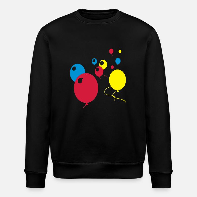Lüftballons - Stanley/Stella Unisex Bio-Sweatshirt ROLLER - Schwarz