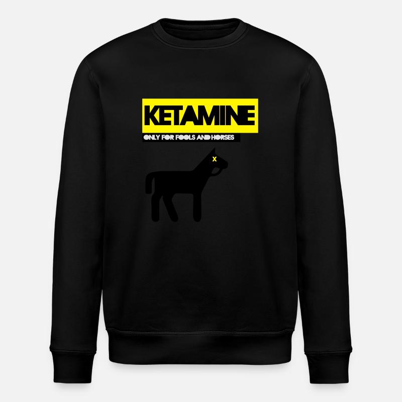 KETAMINE - Sweat bio ROLLER Stanley/Stella Unisexe - noir