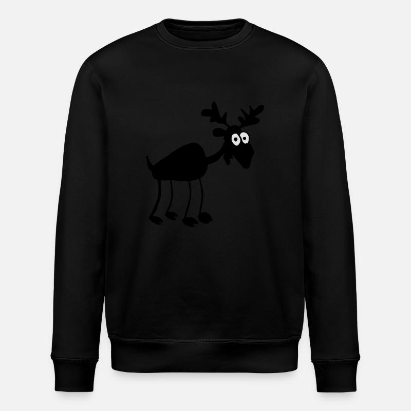 Élan - Sweat bio ROLLER Stanley/Stella Unisexe - noir