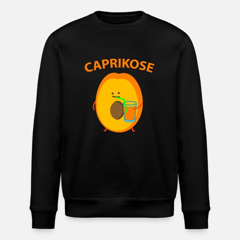 Caprikose - Sweat bio ROLLER Stanley/Stella Unisexe - noir