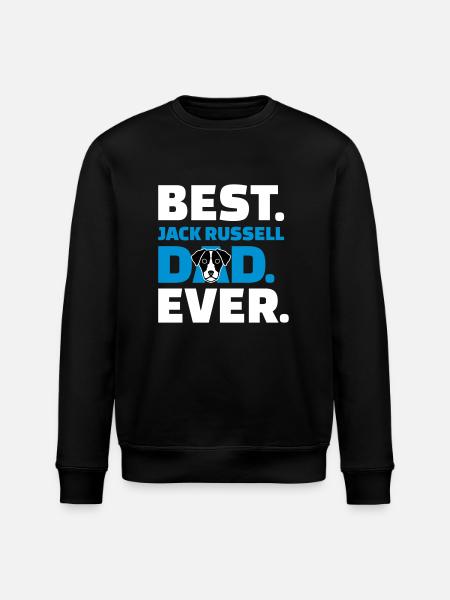 Jack Russell - Stanley/Stella Unisex Bio-Sweatshirt ROLLER - Schwarz
