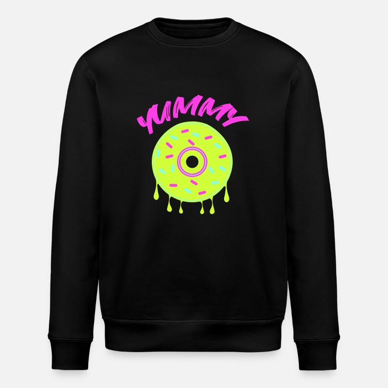 Donut Yummy - Sweat bio ROLLER Stanley/Stella Unisexe - noir
