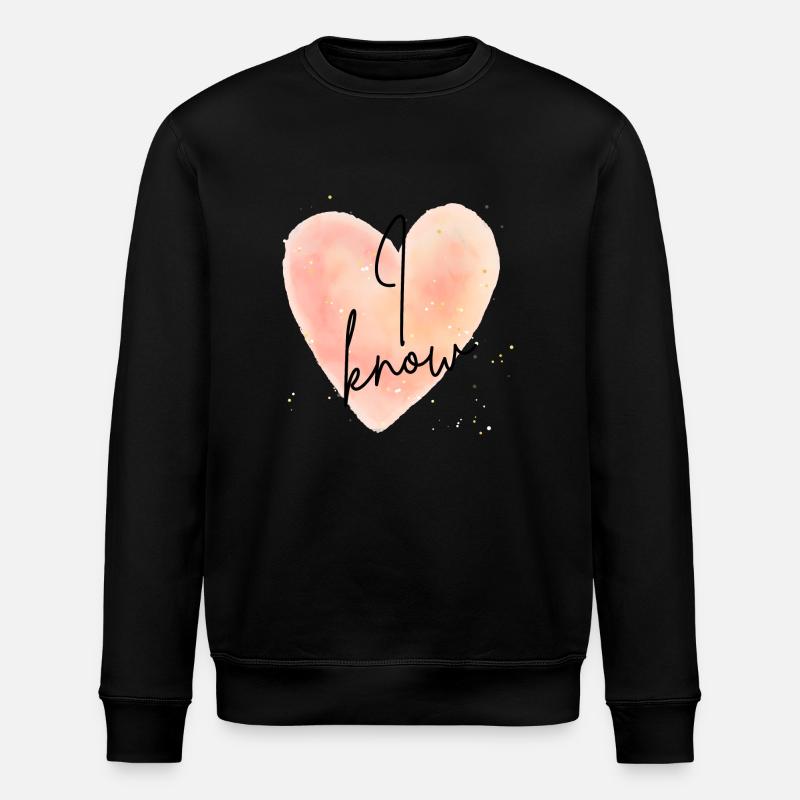 Je sais - Sweat bio ROLLER Stanley/Stella Unisexe - noir