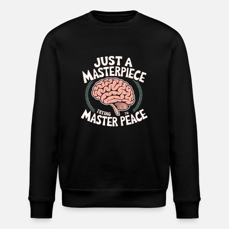 Stärke durch innere Harmonie - Stanley/Stella Unisex Bio-Sweatshirt ROLLER - Schwarz