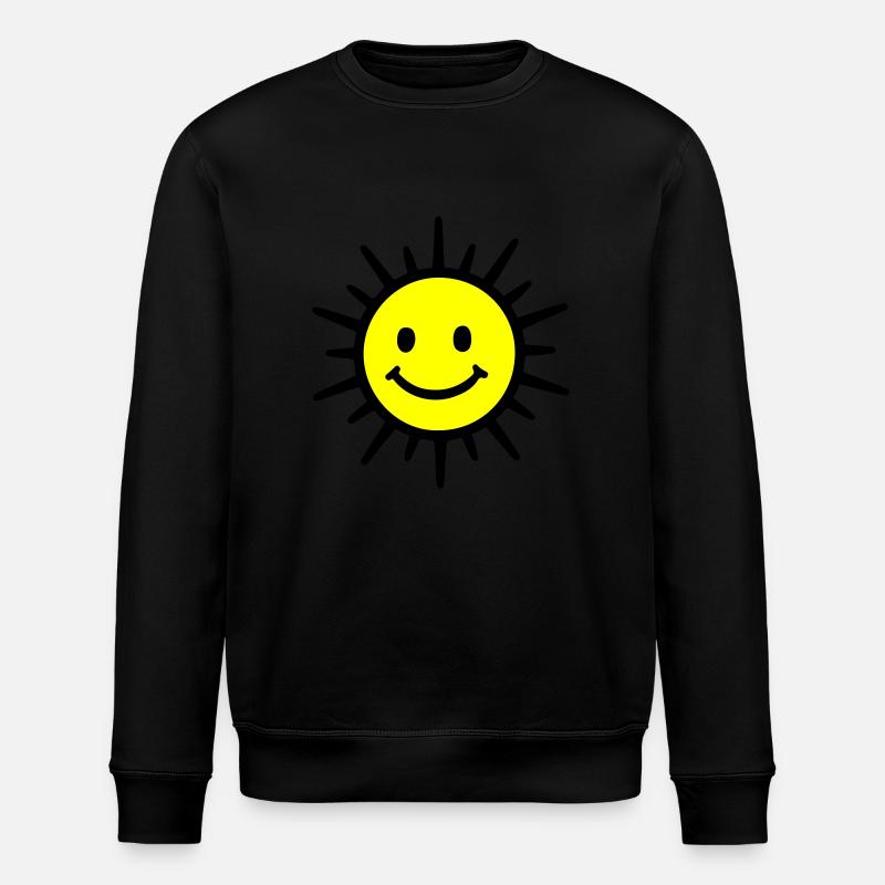 Sonne Freude Sommer - Stanley/Stella Unisex Bio-Sweatshirt ROLLER - Schwarz