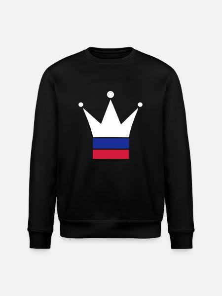 Russie - Sweat bio ROLLER Stanley/Stella Unisexe - noir