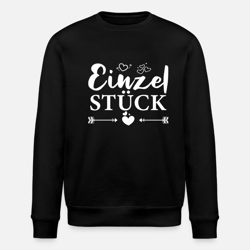 Einzelstück - Stanley/Stella Unisex Bio-Sweatshirt ROLLER - Schwarz