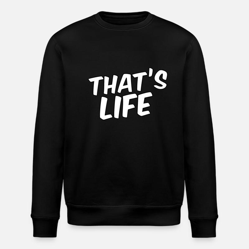 C’est la vie - Sweat bio ROLLER Stanley/Stella Unisexe - noir