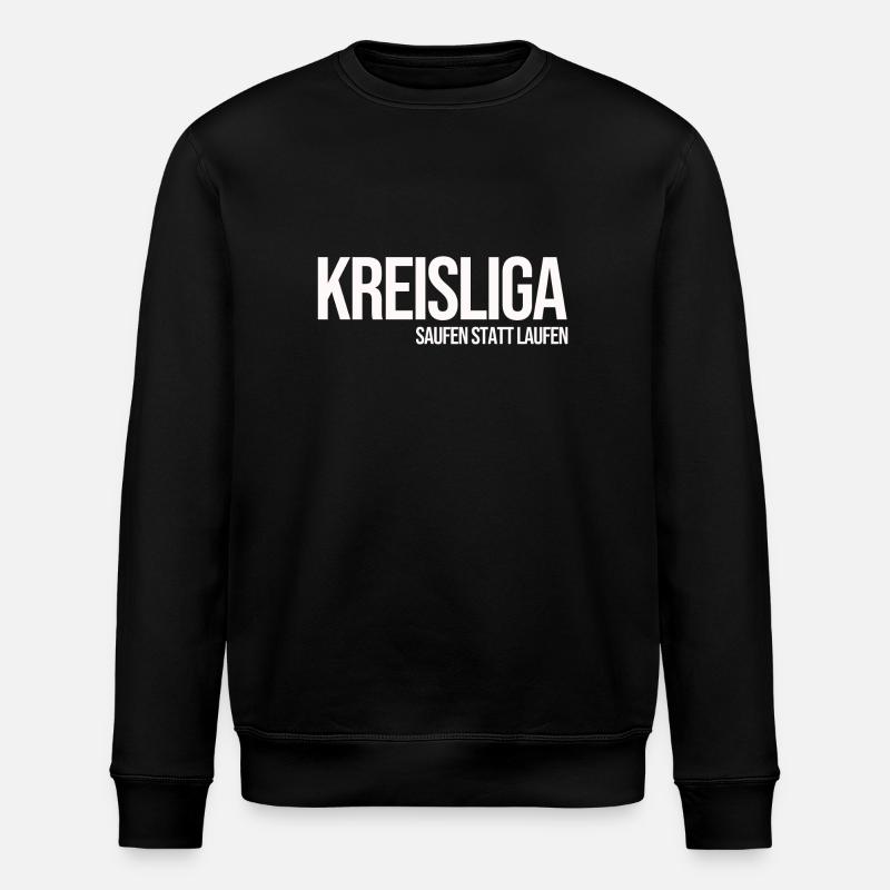 Kreisliga - Stanley/Stella Unisex Bio-Sweatshirt ROLLER - Schwarz