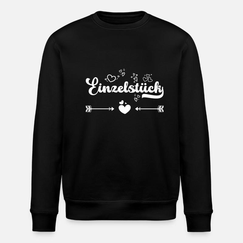 Einzelstück - Stanley/Stella Unisex Bio-Sweatshirt ROLLER - Schwarz