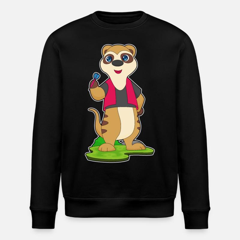 Fléchette suricate - Sweat bio ROLLER Stanley/Stella Unisexe - noir