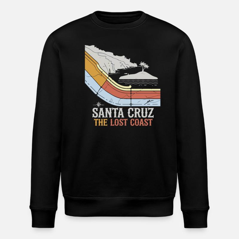 Santa Cruz - Stanley/Stella Unisex Bio-Sweatshirt ROLLER - Schwarz