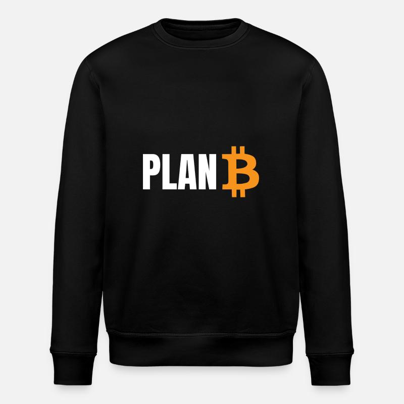 Plan B Bitcoin - Sweat bio ROLLER Stanley/Stella Unisexe - noir
