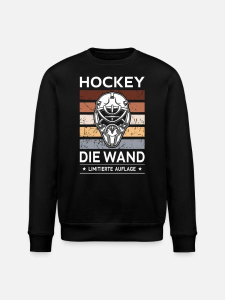 Die Wand - Stanley/Stella Unisex Bio-Sweatshirt ROLLER - Schwarz