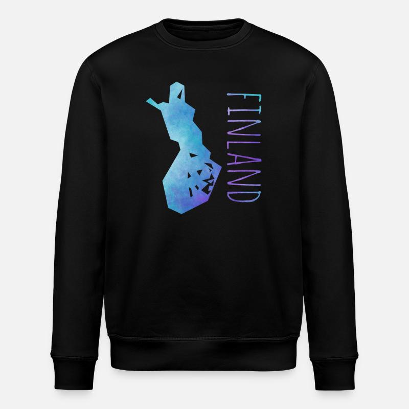 finland - Sweat bio ROLLER Stanley/Stella Unisexe - noir