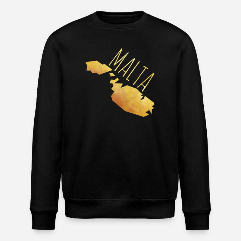 malta - Sweat bio ROLLER Stanley/Stella Unisexe - noir