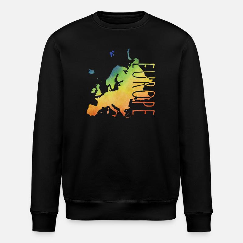 europe - Stanley/Stella Unisex Bio-Sweatshirt ROLLER - Schwarz