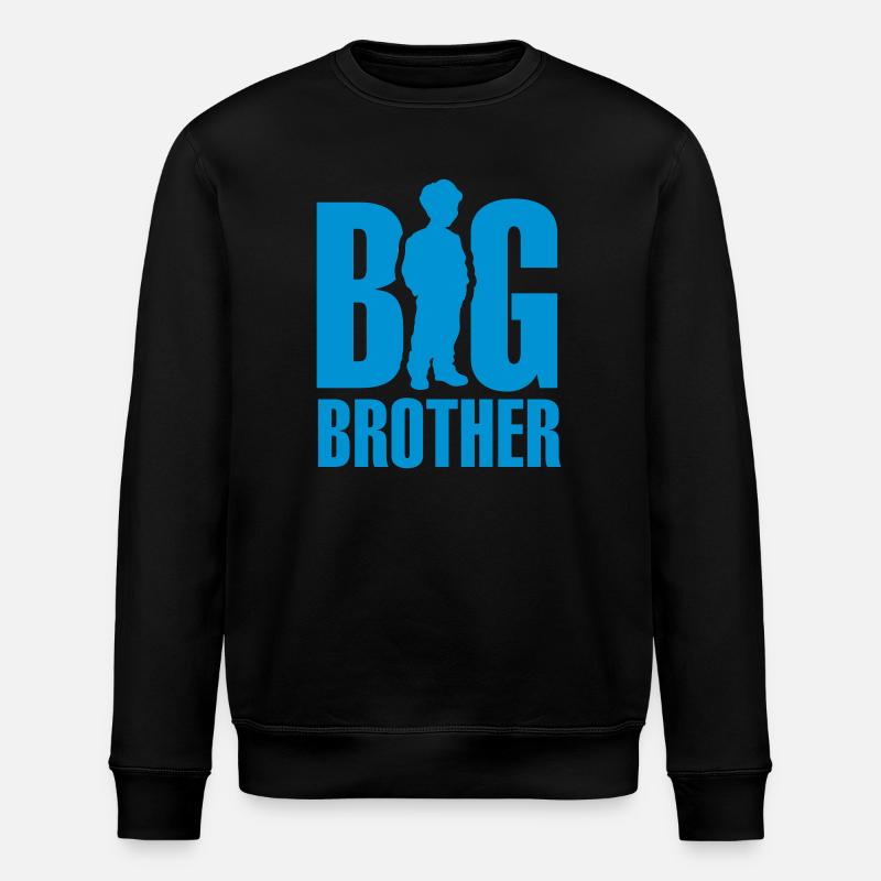 Big Brother - Stanley/Stella Unisex Bio-Sweatshirt ROLLER - Schwarz