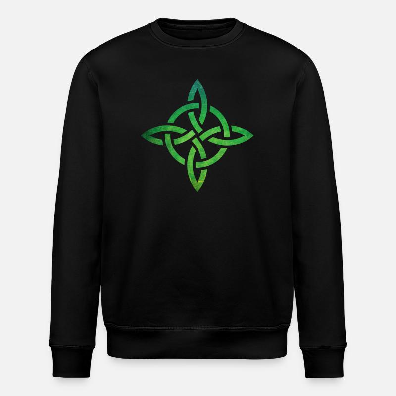 Celtic Knot - Stanley/Stella Unisex Bio-Sweatshirt ROLLER - Schwarz