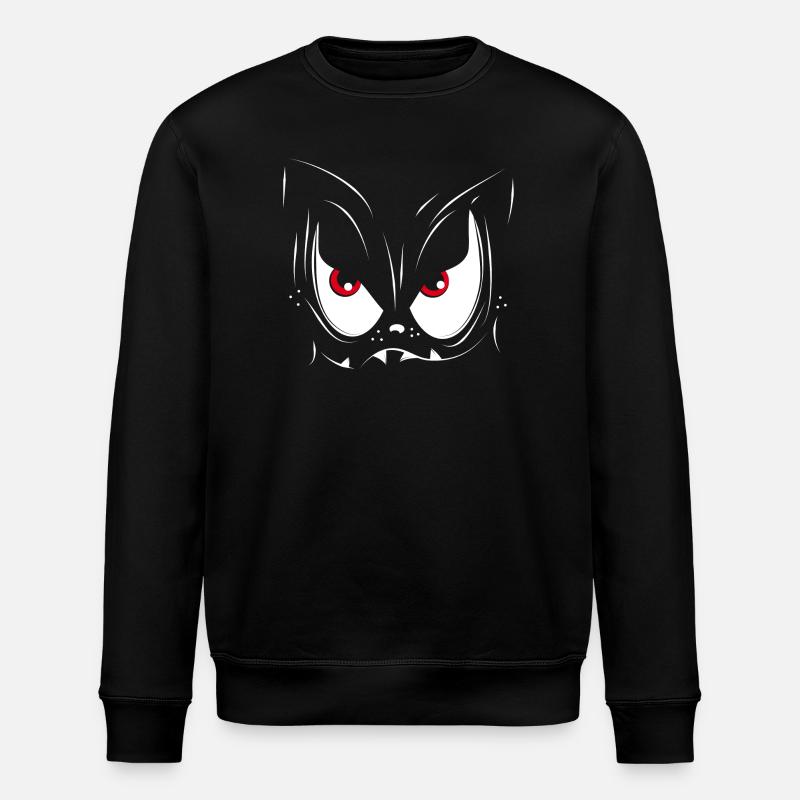 Un visage de monstre - Sweat bio ROLLER Stanley/Stella Unisexe - noir